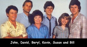 John, David, Beryl, Kevin, Susan and Bill
